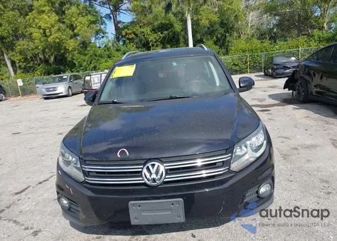 2014 Volkswagen Tiguan Sel из США, поврежденный, VIN WVGBV3AX6EW626014